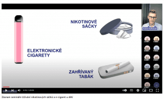 Printscreen záznamu